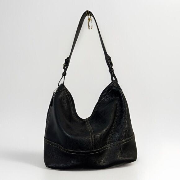 Coach Shoulder Bag Leather Black Authentic NoK05S-5715 - Picture 2 of 14